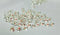 Pure Silver Flowers 108 with Kundan 60g